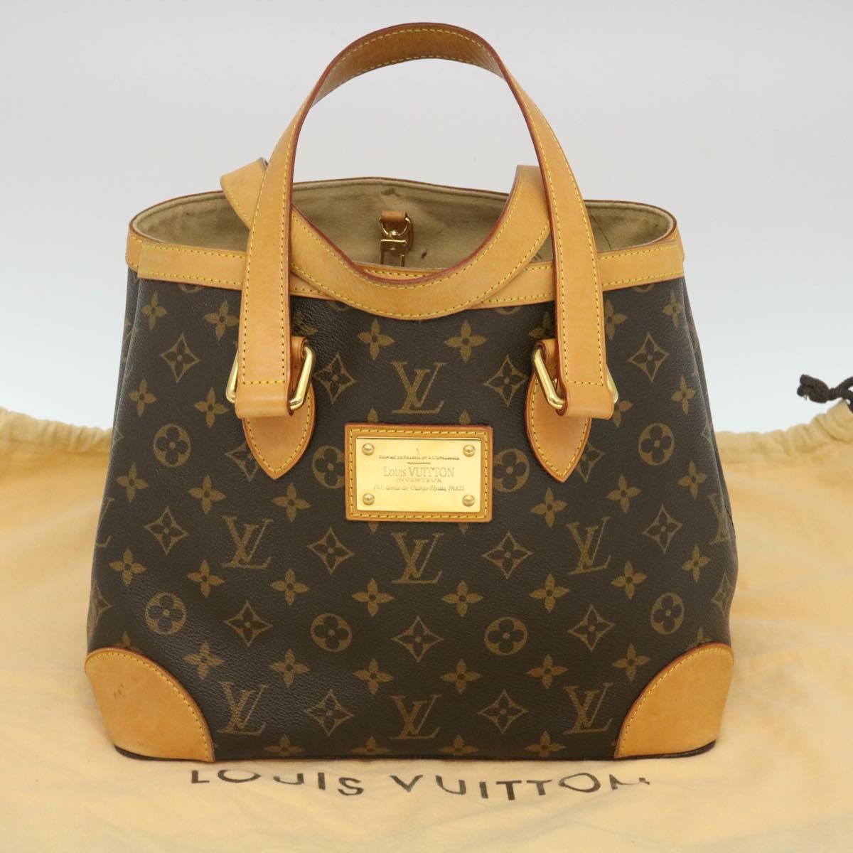 Louis Vuitton LOUIS VUITTON Monogram Hampstead PM Hand Bag Sp Order M51168 Size ONE SIZE - 12 Thumbnail
