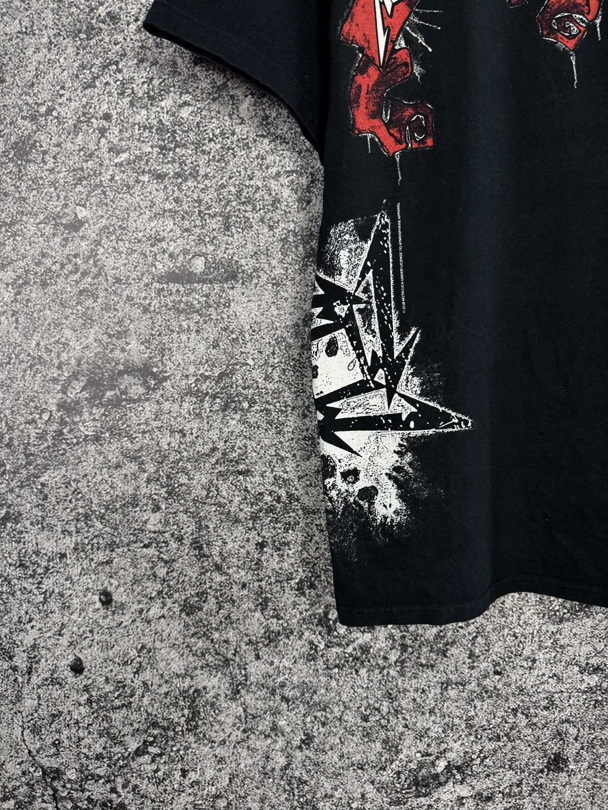 Metallica Men’s Metallica T-Shirt Music Band Rock Tee 2008 Size L Size US L / EU 52-54 / 3 - 4 Thumbnail
