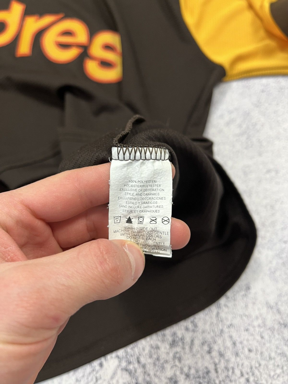 MLB × Majestic × Vintage Vintage Baseball San Diego MLB Majestic Padres Jersey Size US XXL / EU 58 / 5 - 13 Thumbnail
