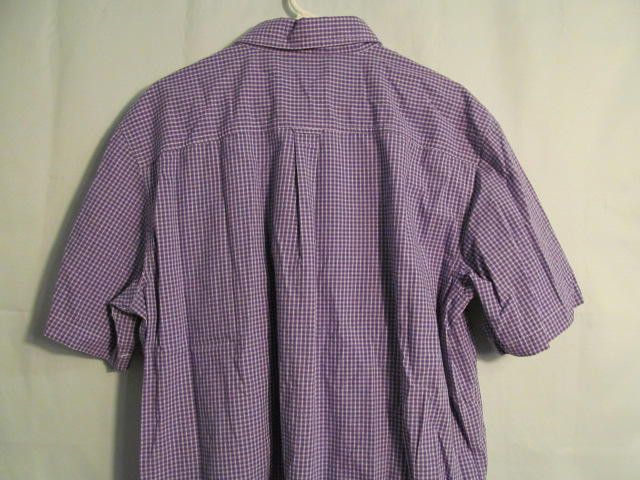 Chaps Chaps Checkered Button-Up Shirt - Purple Gingham Size US XL / EU 56 / 4 - 4 Thumbnail
