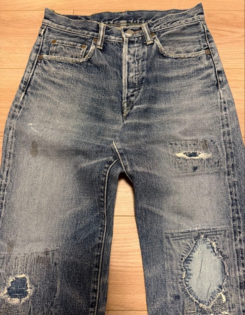 Kapital Kapital Hirata Denim Pants- Vintage Style Size US 28 / EU 44 - 8 Thumbnail