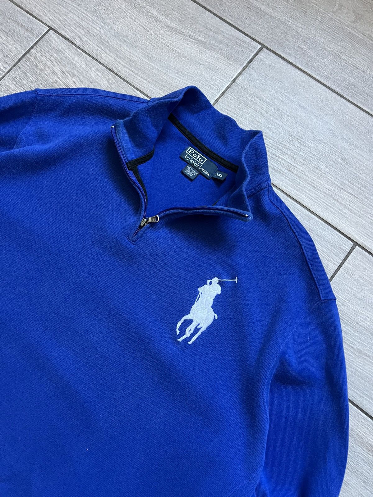 Polo Ralph Lauren Vintage Y2K polo Ralph Lauren Ski Pony 1/4 Zip Sweatshirt Size US XXL / EU 58 / 5 - 6 Thumbnail
