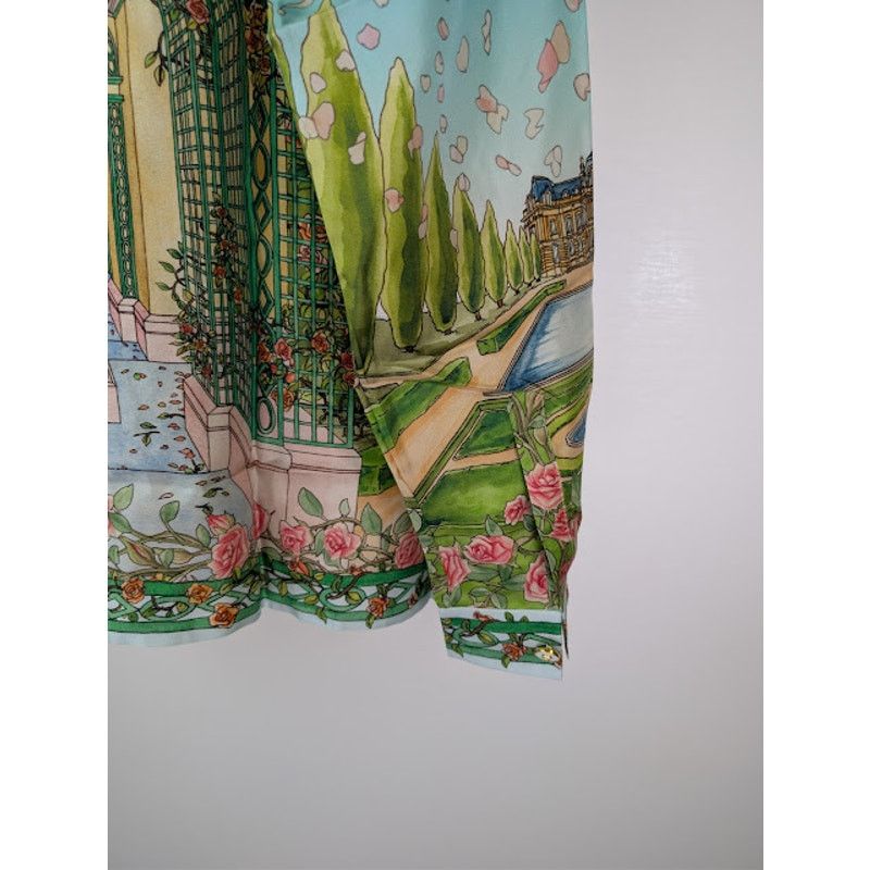 Casablanca o1rshd1 L'Amour En Fleur Long Sleeve Silk Shirt in Multi Size US XL / EU 56 / 4 - 13 Thumbnail