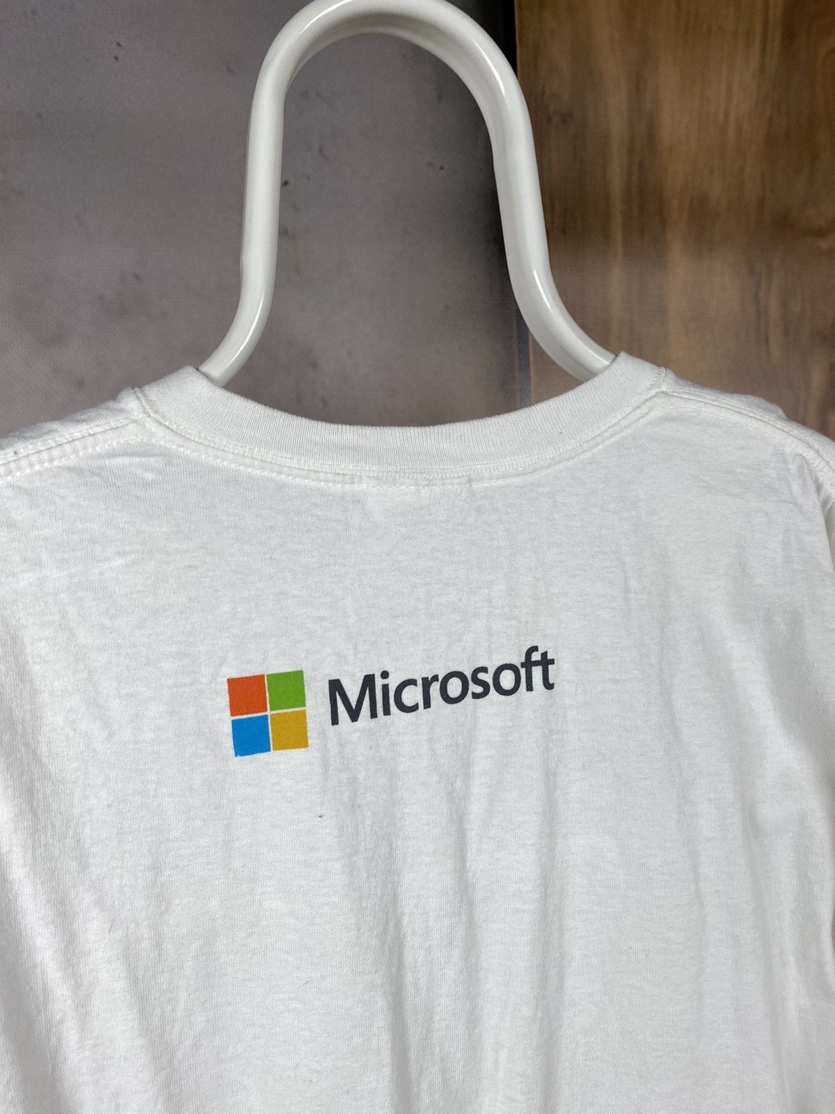Microsoft 💻Vintage 00s T-Shirt Microsoft Project Promo Big Logo Tee💻 Size US XL / EU 56 / 4 - 4 Thumbnail