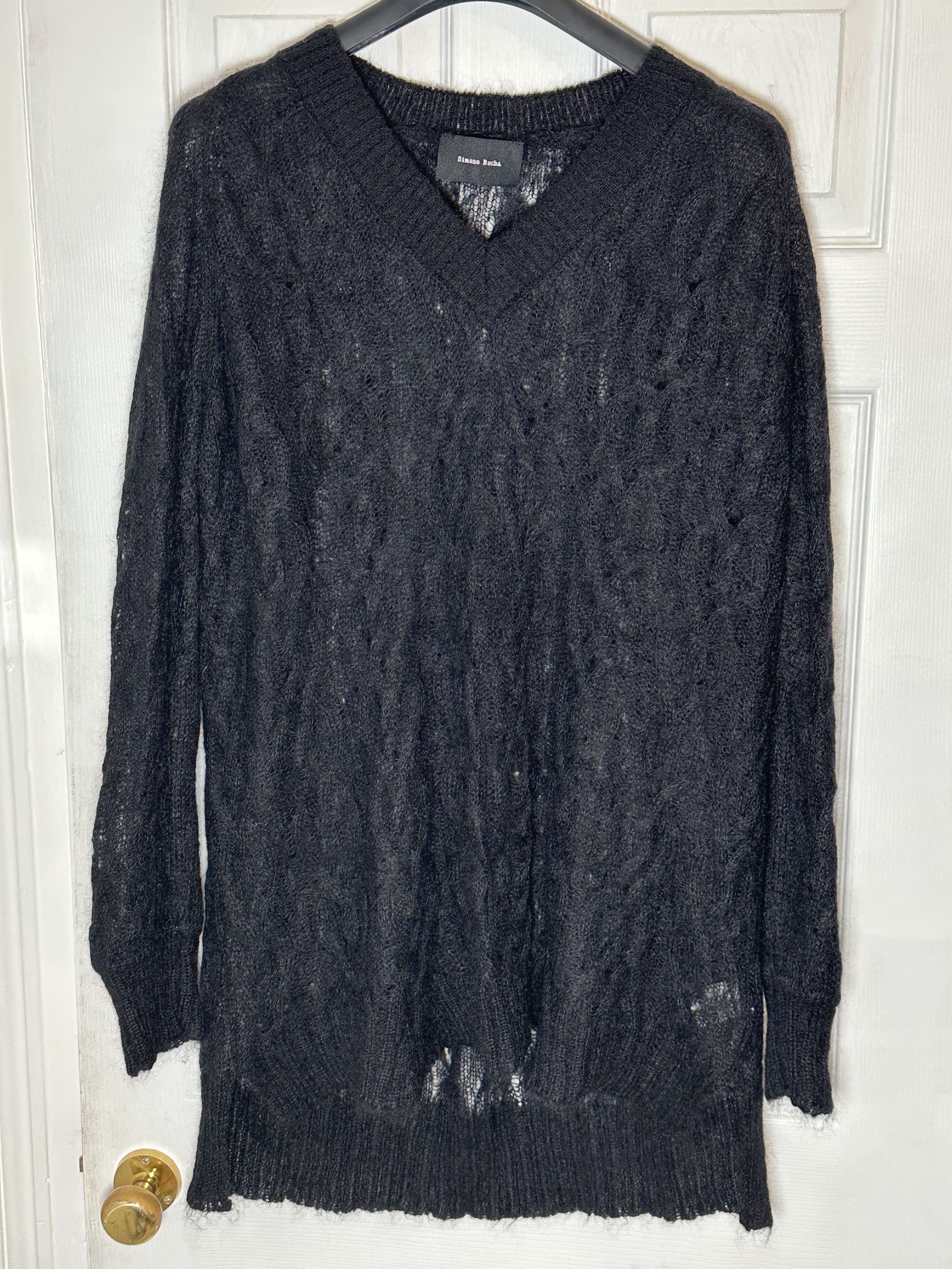 Simone Rocha Simone Rocha Long Cable Knit Sweater Size L / US 10 / IT 46 - 1 Thumbnail