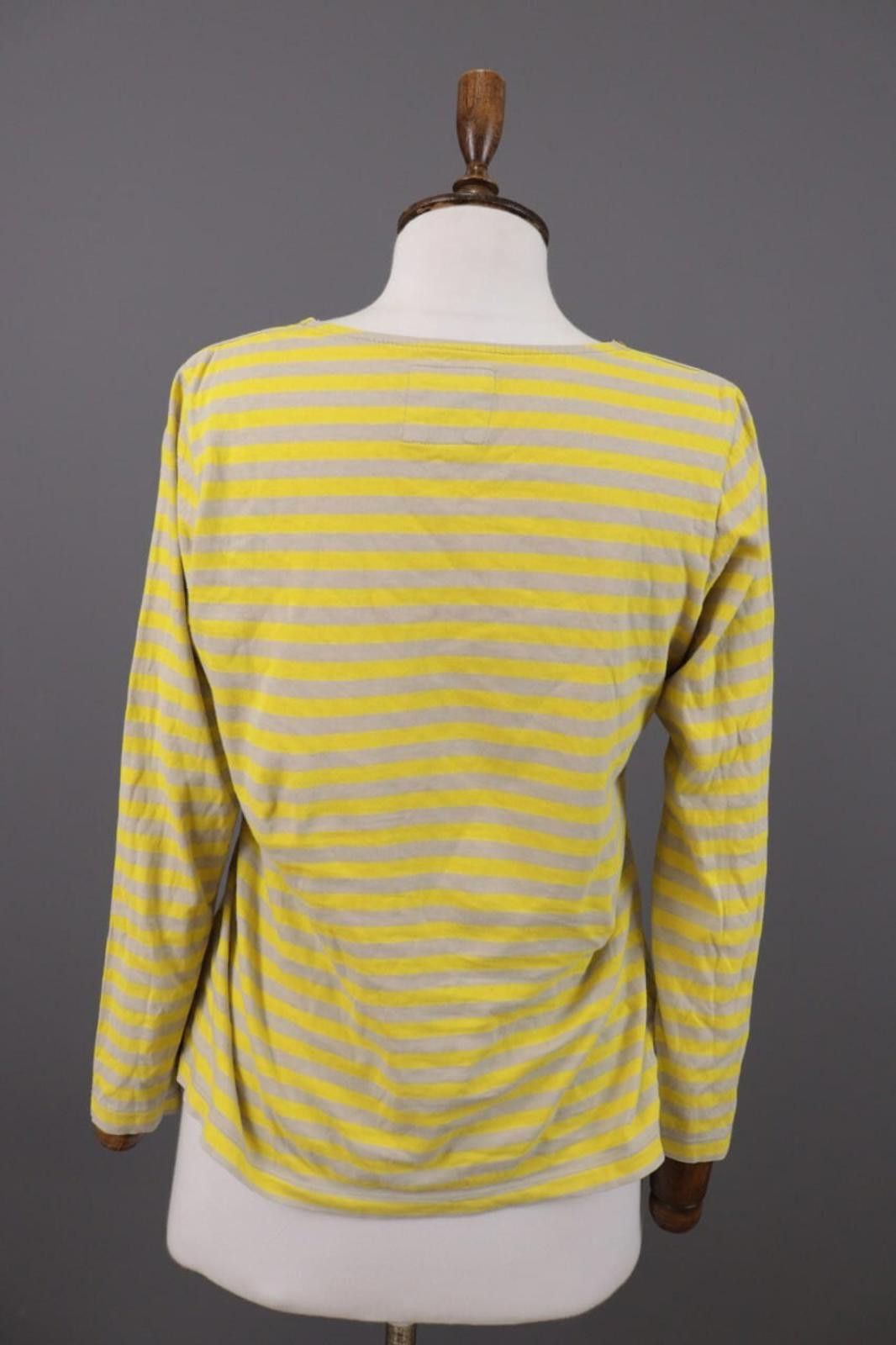 Designer Gudrun Sjorden Yellow Striped Tunic Shirt Size Size S Size M / US 6-8 / IT 42-44 - 8 Thumbnail