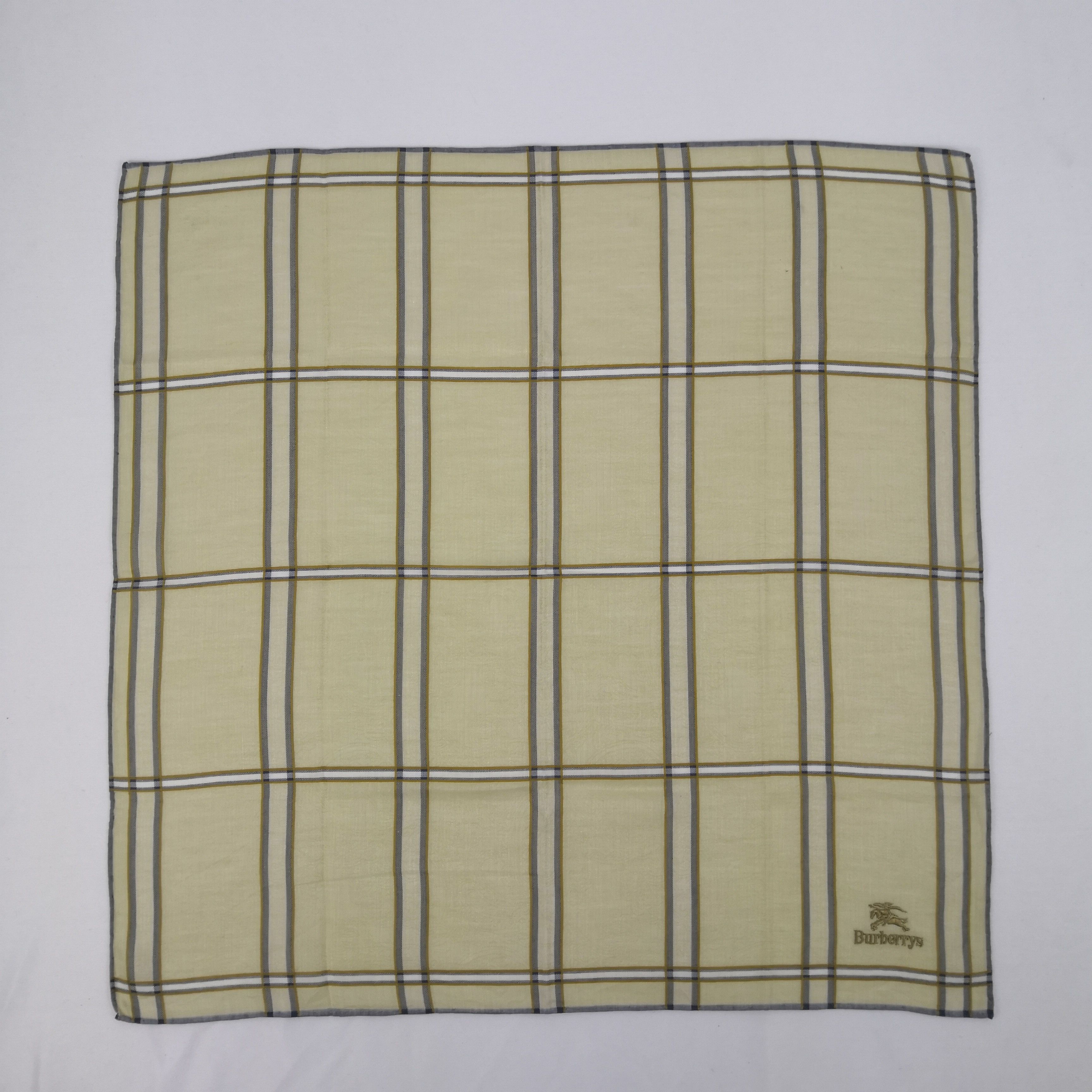 Burberry Vintage Burberry Handkerchief Neckerchief Bandana Size ONE SIZE - 2 Thumbnail