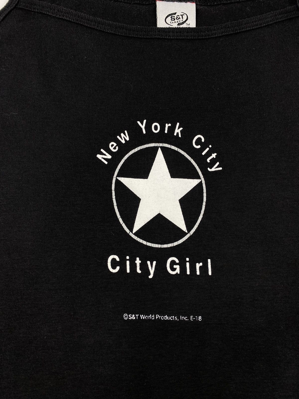 Vintage 🔥LASTDROP🔥 Vintage Y2K New York City City Girl Star T-shirt Size S / US 4 / IT 40 - 3 Thumbnail