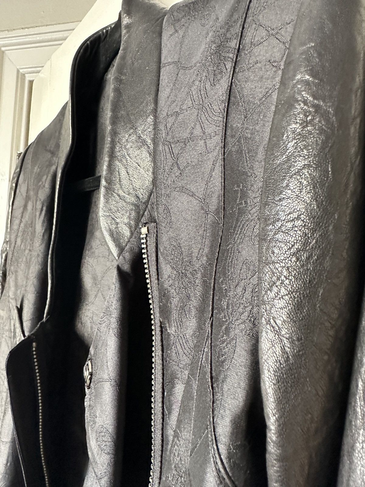 Thomas Wylde Rare 00s Thomas Wylde Leather Jacket Size M / US 6-8 / IT 42-44 - 8 Thumbnail