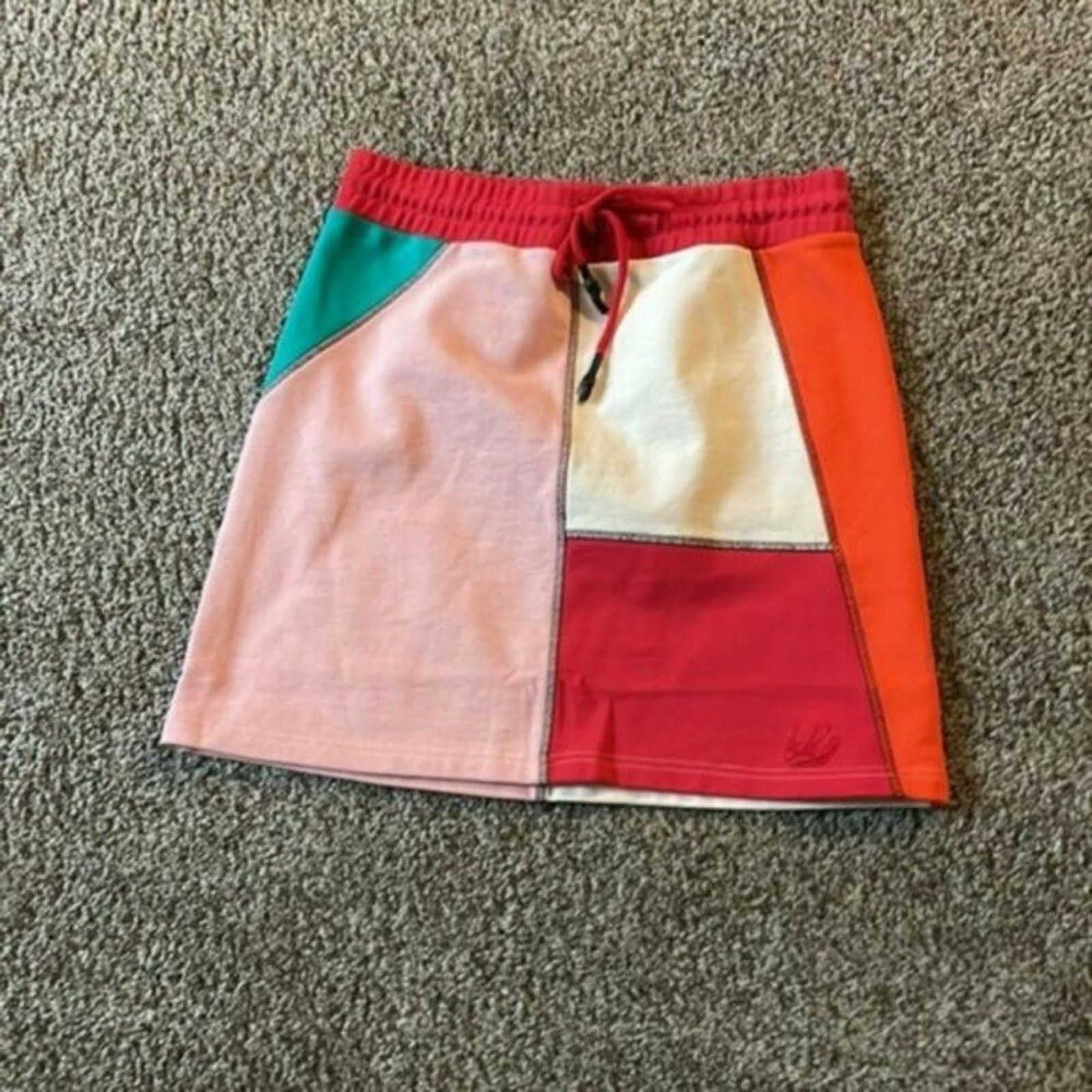 McQ Alexander McQueen Mcq Alexander McQueen Color block Mini skirt multi colored L Size 32" / US 10 / IT 46 - 11 Thumbnail