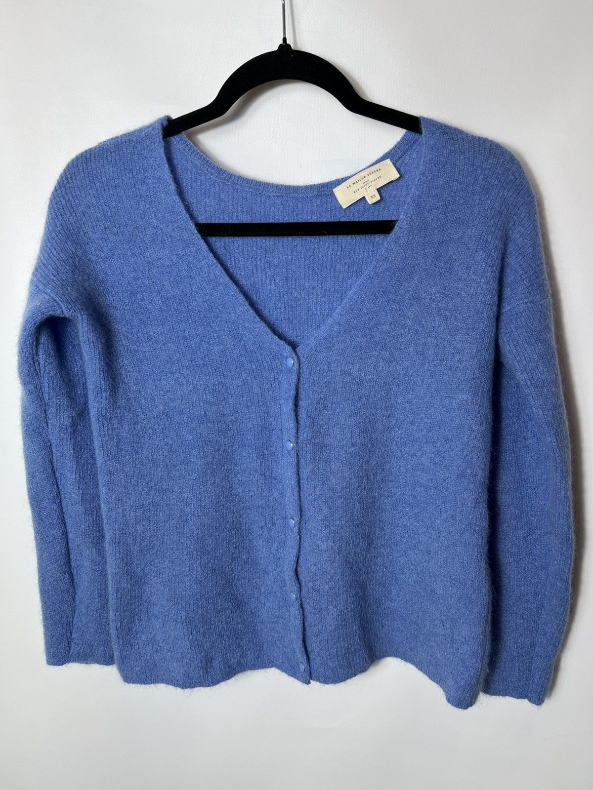 Sezane Vintage luxury Sezane Barry Cardigan Super Kid Mohair Size XS / US 0-2 / IT 36-38 - 1 Thumbnail
