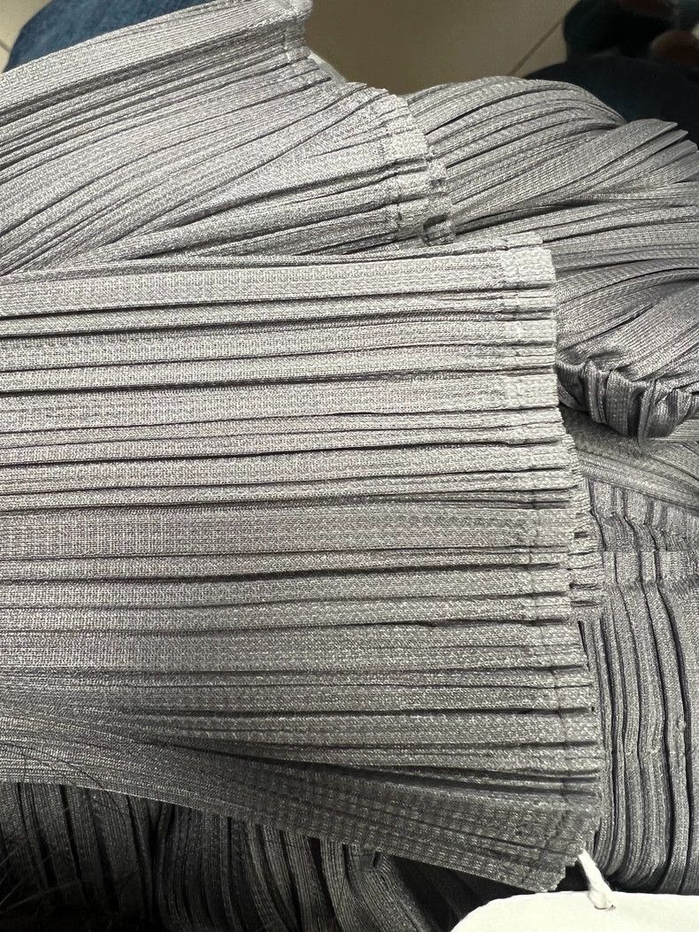 Issey Miyake Issey Miyake size:3 Dark grey pleated trousers Size 22" - 5 Thumbnail
