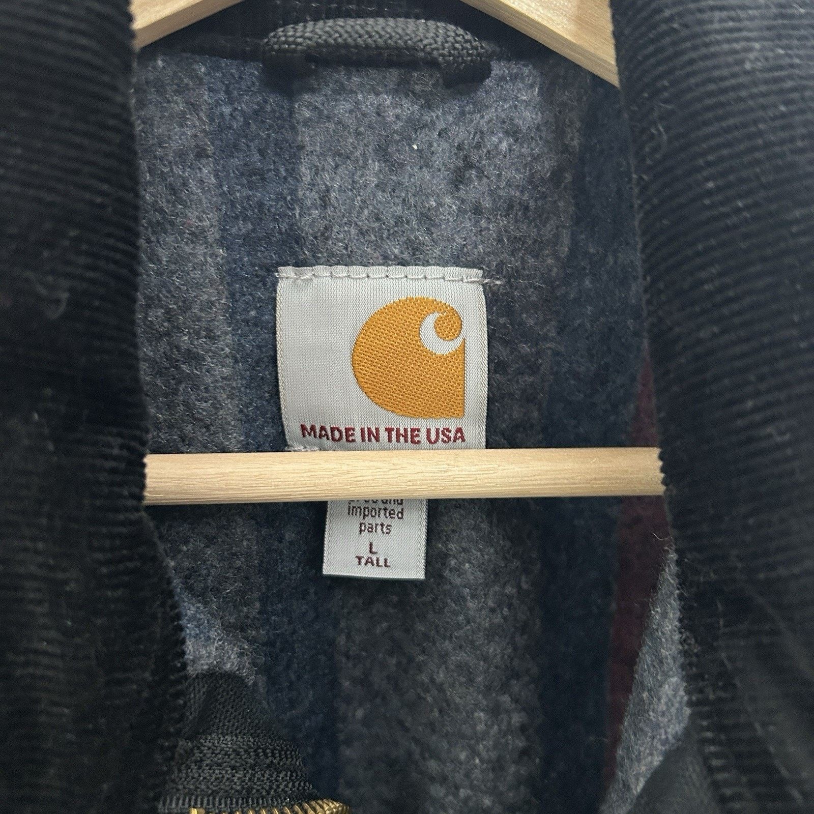Carhartt Carhartt Blanket-Lined Detroit Jacket “Black” J001-BLK Size US L / EU 52-54 / 3 - 7 Thumbnail