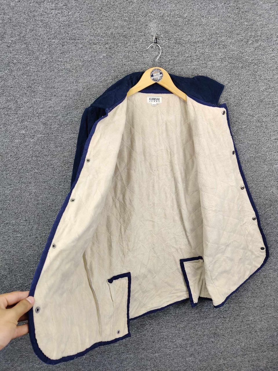 Kansai Yamamoto Kansai Jeans By Kansai Yamamoto Quilted Button Ups Jacket Size US M / EU 48-50 / 2 - 8 Thumbnail