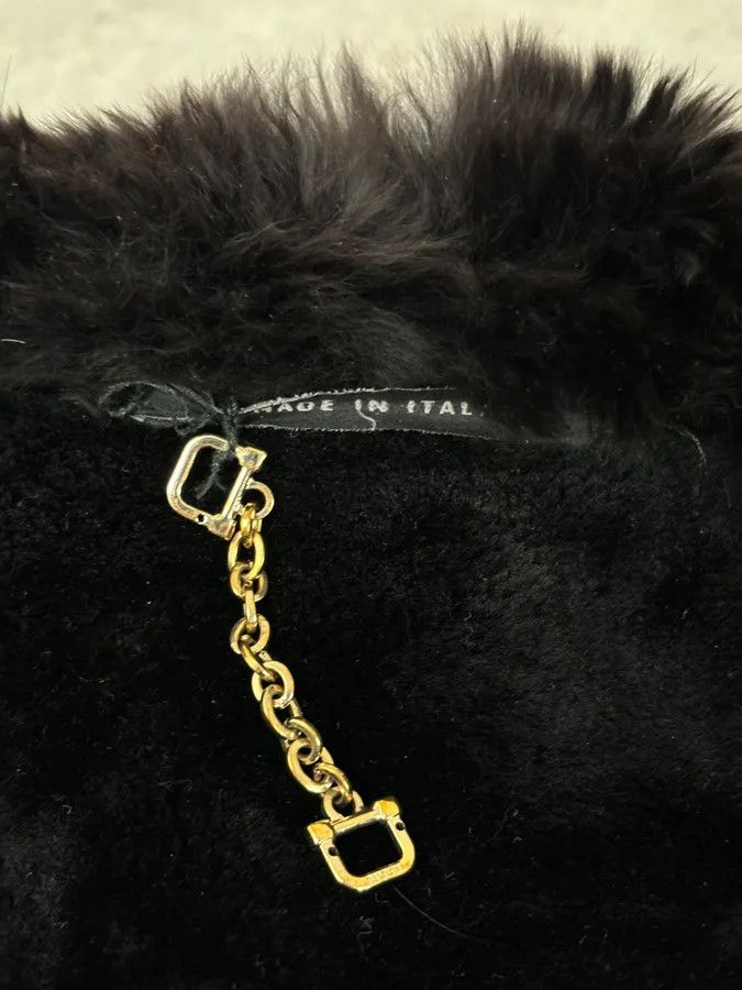 Gucci 2000s Gucci Black Fur Shearling Leather Premium Jacket Size US S / EU 44-46 / 1 - 14 Thumbnail