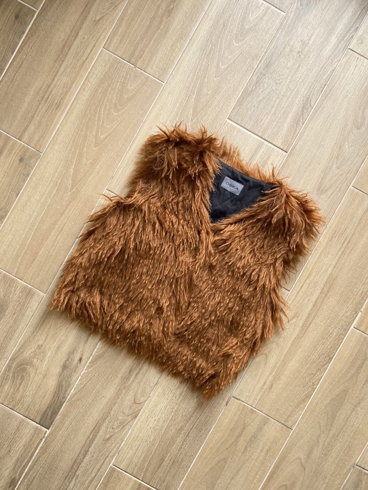 OSKA Oska Mohair Vest Size L / US 10 / IT 46 - 5 Thumbnail