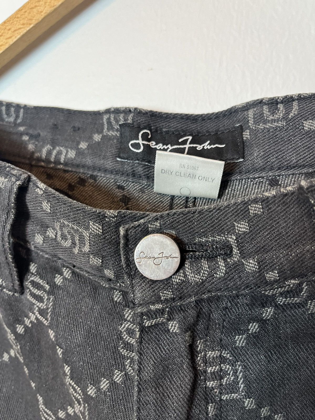 Japanese Brand Sean John Gucci Monogram denim Size US 32 / EU 48 - 5 Thumbnail