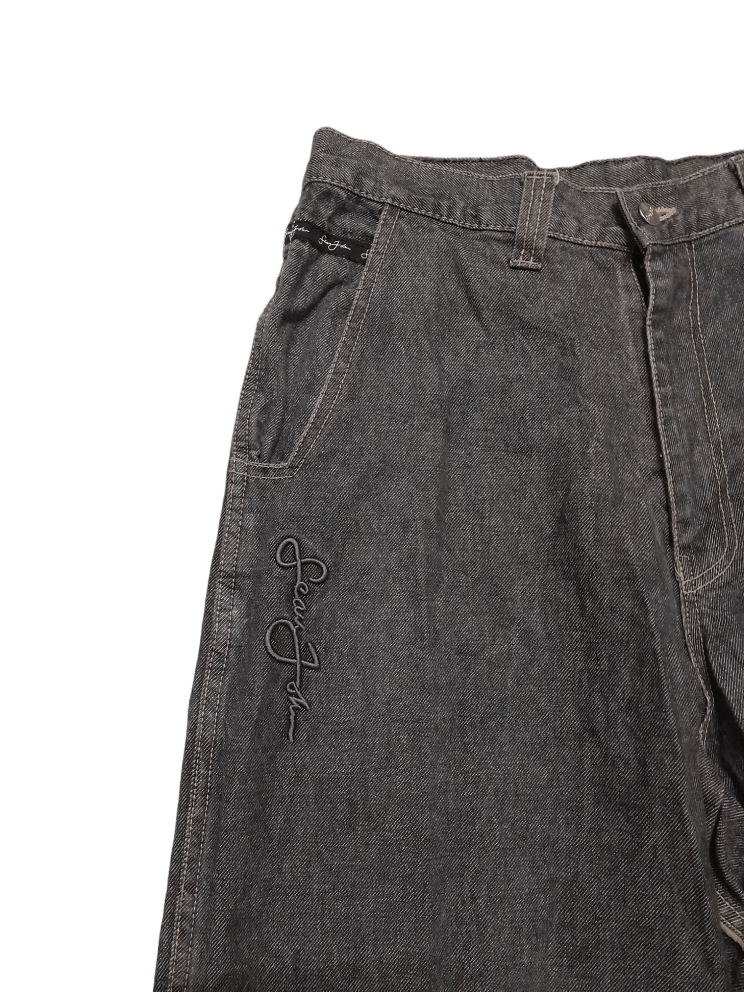 Sean John SEAN JOHN Baggy Denim Pant (S105) Waist 31 Size US 31 - 3 Thumbnail