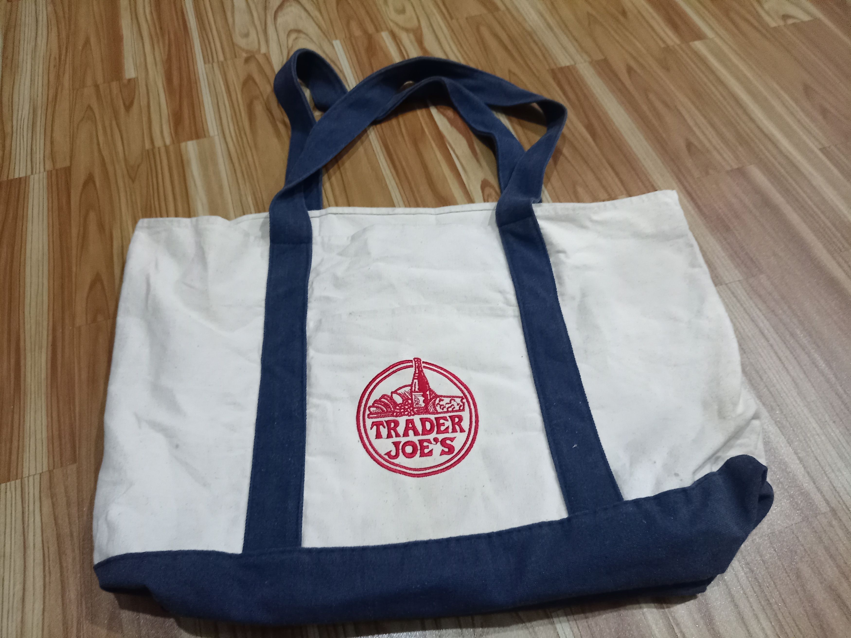 Other Vintage Trader Joes Cotton canvas Totebag Size ONE SIZE - 1 Thumbnail