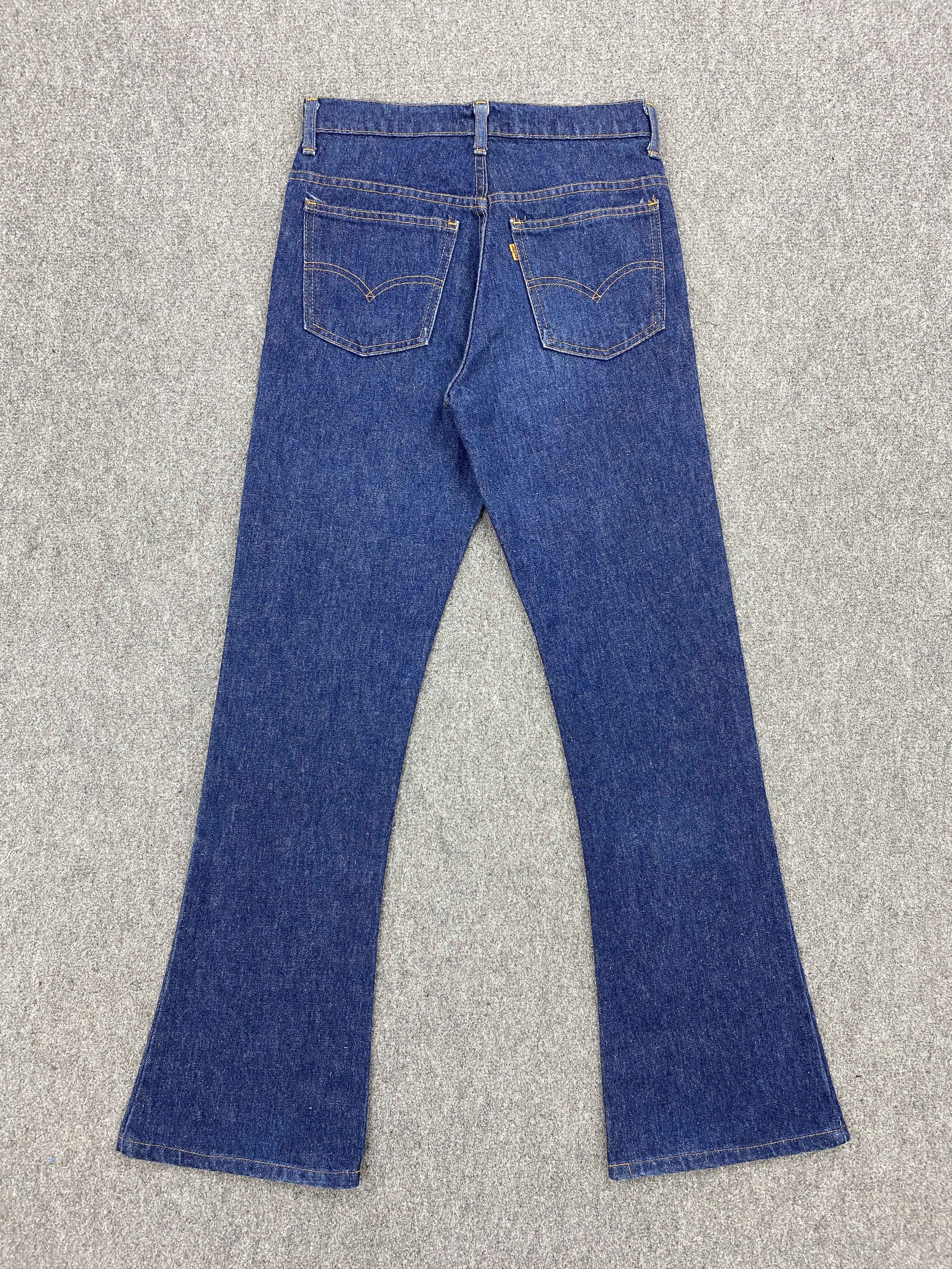 Levi's Vintage 90s Levis 646 Orange Tab Bootcut Blue Denim Size US 26 / EU 42 - 3 Thumbnail