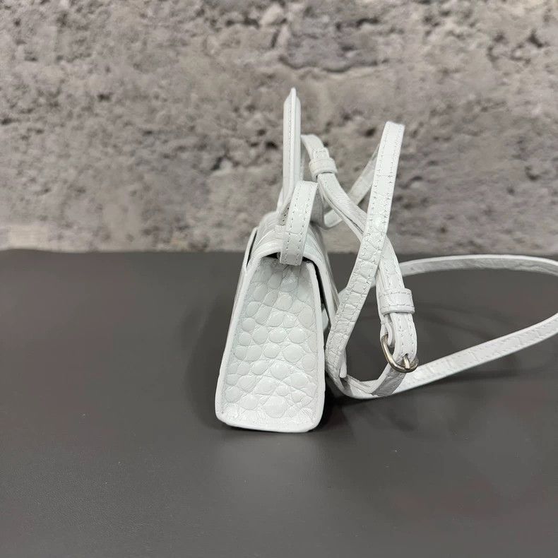 Balenciaga Balenciaga Mini Handbag in White Color-2505 Size ONE SIZE - 4 Thumbnail