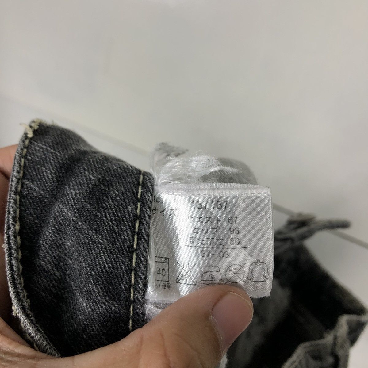 Japanese Brand PUNK DESIGN THE VINTAGE STANDARD SKINNY DISTRESSED DENIM Size US 30 / EU 46 - 15 Thumbnail