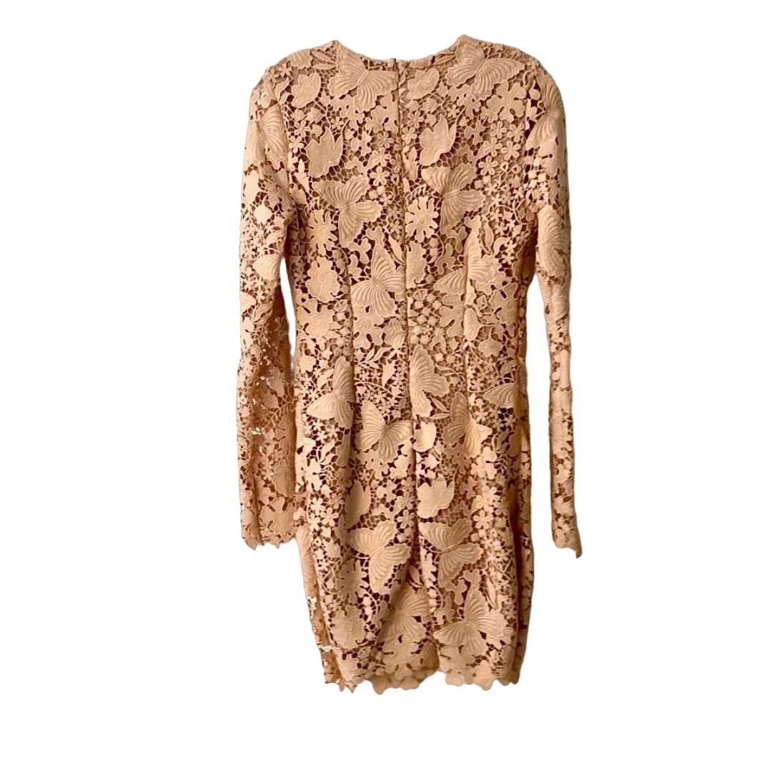 REVOLVE NEW X NBD REVOLVE Pink Blush Lace Sleeve Marco Mini Dress M Size M / US 6-8 / IT 42-44 - 10 Thumbnail