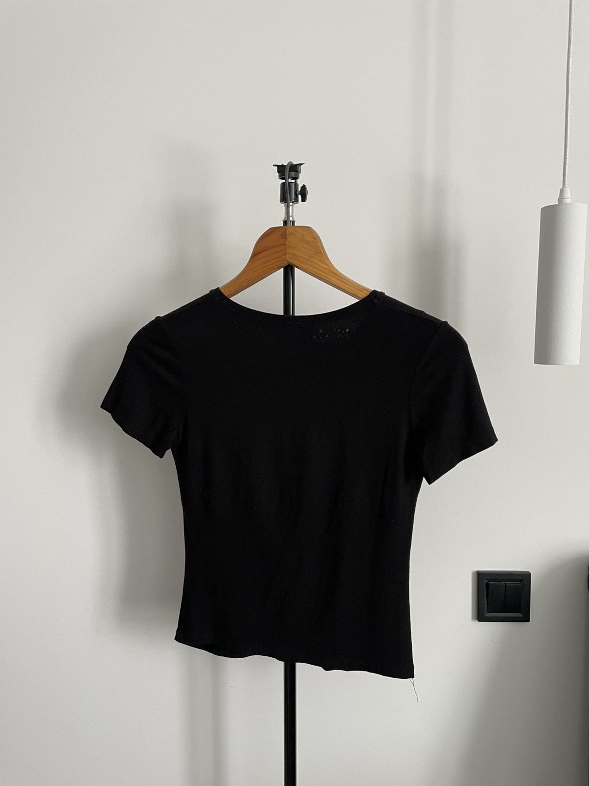 Dolce & Gabbana Vintage Dolce & Gabbana Y2K Flower T-Shirt Black RARE Size M / US 6-8 / IT 42-44 - 5 Thumbnail