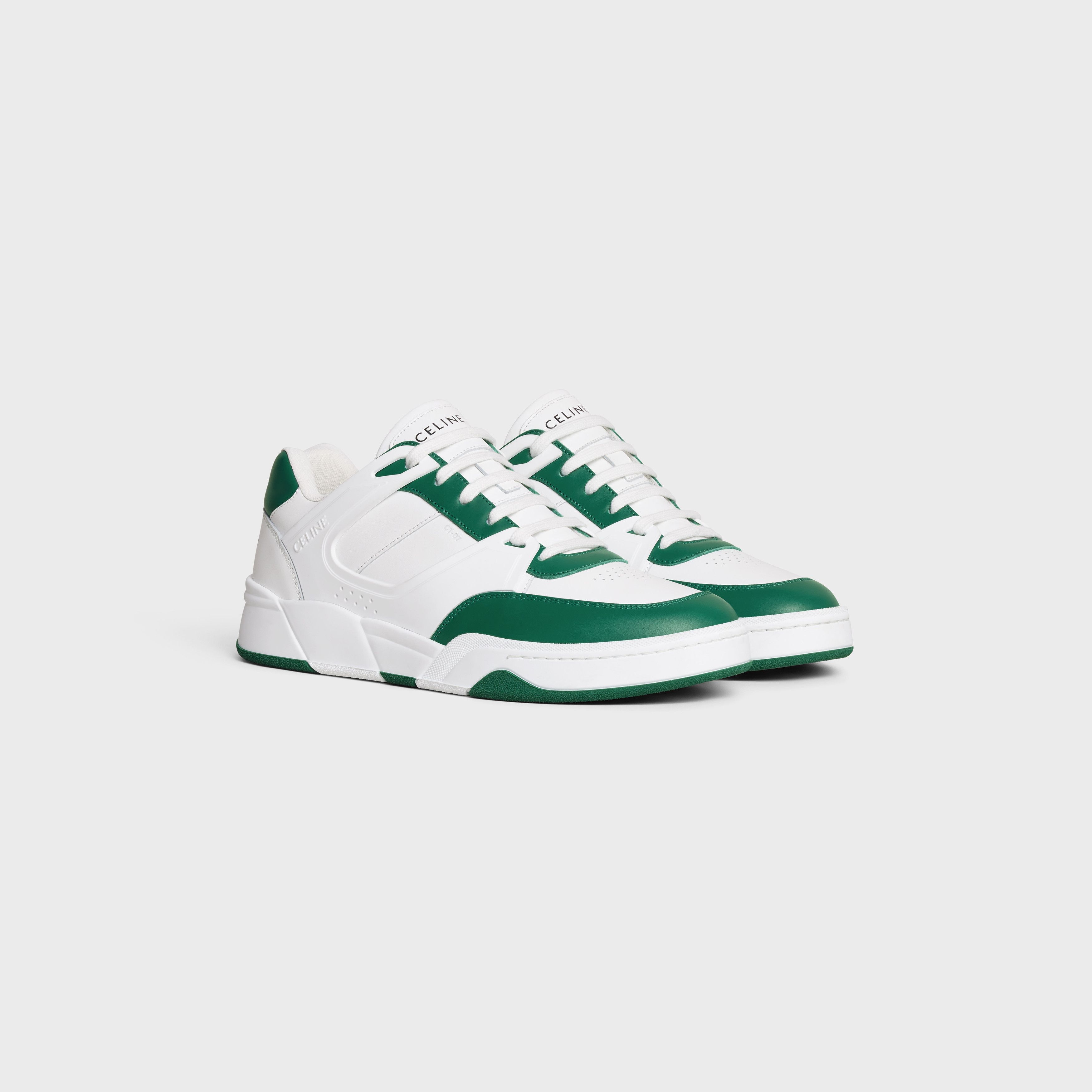Celine o1bcso1str0925 354863840C CT-07 Low-Lace-up Sneakers Size US 12 / EU 45 - 2 Thumbnail