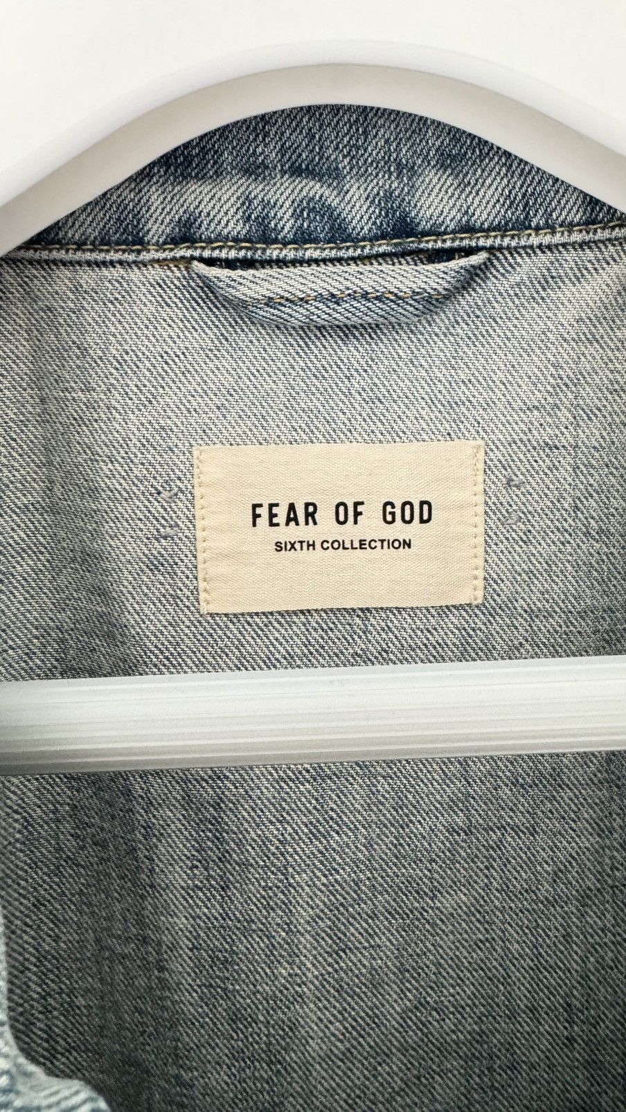 Fear of God Fear of God 6th Sixth Denim Track Jacket Size US S / EU 44-46 / 1 - 5 Thumbnail
