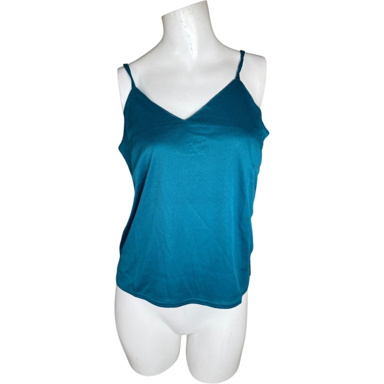 Other G Giuliana Teal Lace Cami Tank Top Adjustable Straps XS Size XS / US 0-2 / IT 36-38 - 3 Thumbnail