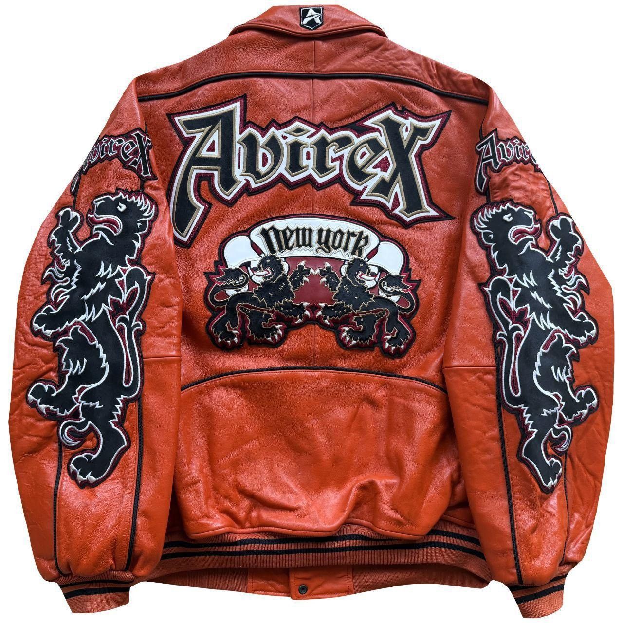 Avirex Avirex Leather Varsity Jacket Size US XL / EU 56 / 4 - 1 Thumbnail