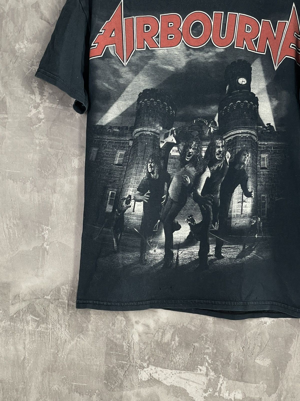 Band Tees Tshirt Vintage Airbourne Runnin Wild Europe Tour 00s Size US S / EU 44-46 / 1 - 6 Thumbnail
