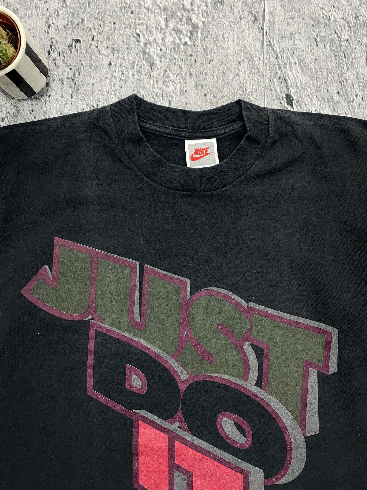 Nike × Vintage Vintage Nike Tee 90’ Streetwear USA just do it Size US M / EU 48-50 / 2 - 3 Thumbnail