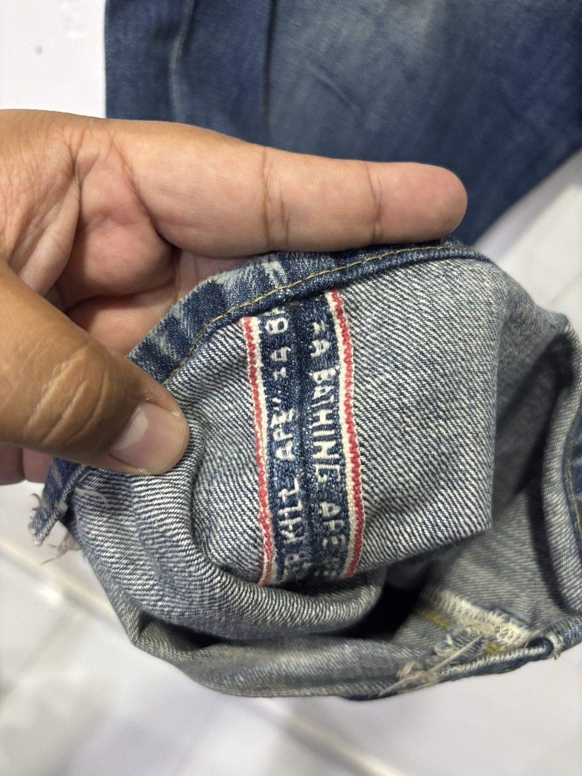 Bape Bape Denim Jeans Size US 36 / EU 52 - 5 Thumbnail