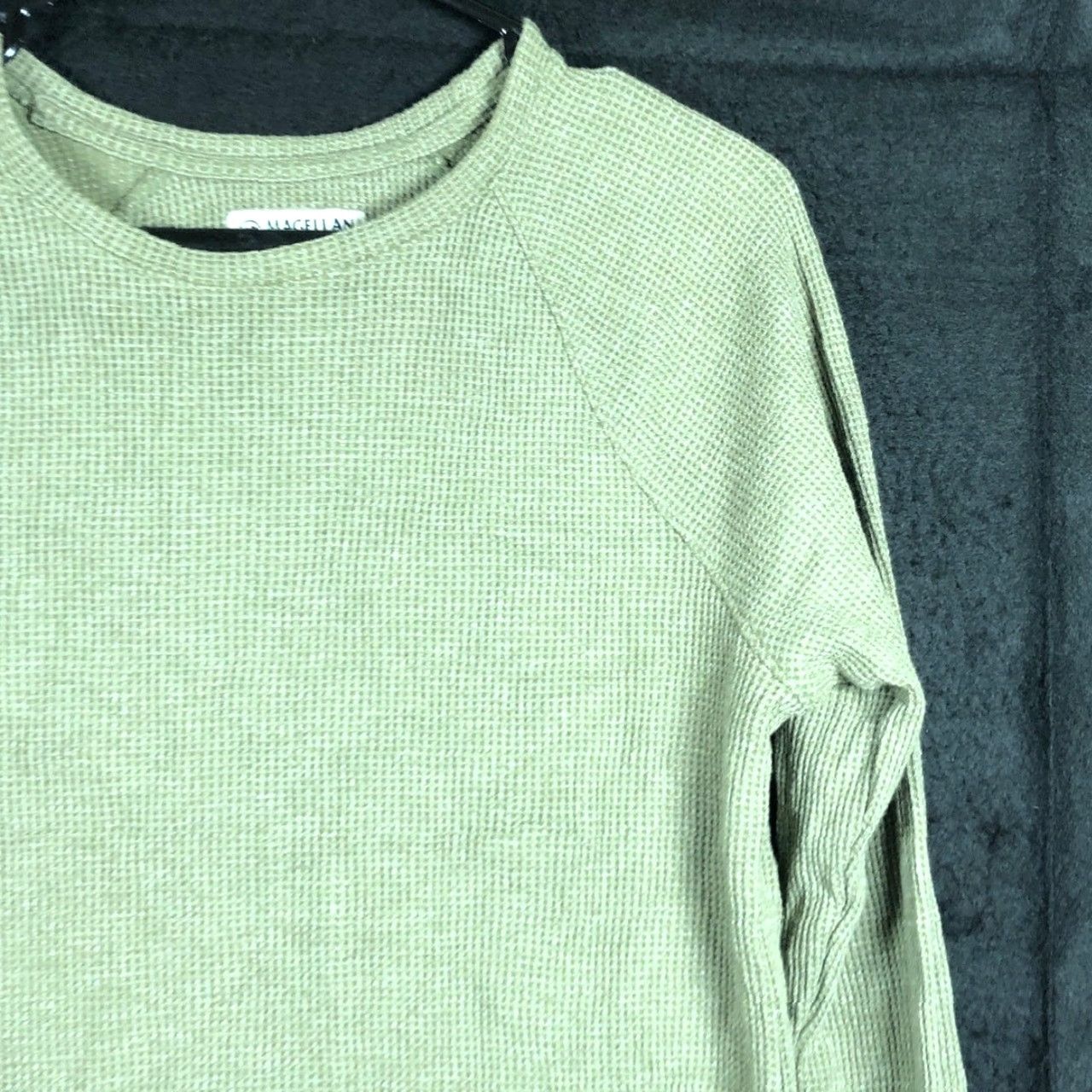 Vintage Magellan Outdoors Mens Shirt Green Classic Fit Waffle Knit Long Sleeve Stretch M Shirt Mens Green Classic Fit Waffle Knit Long Sleeve M Size US M / EU 48-50 / 2 - 5 Thumbnail