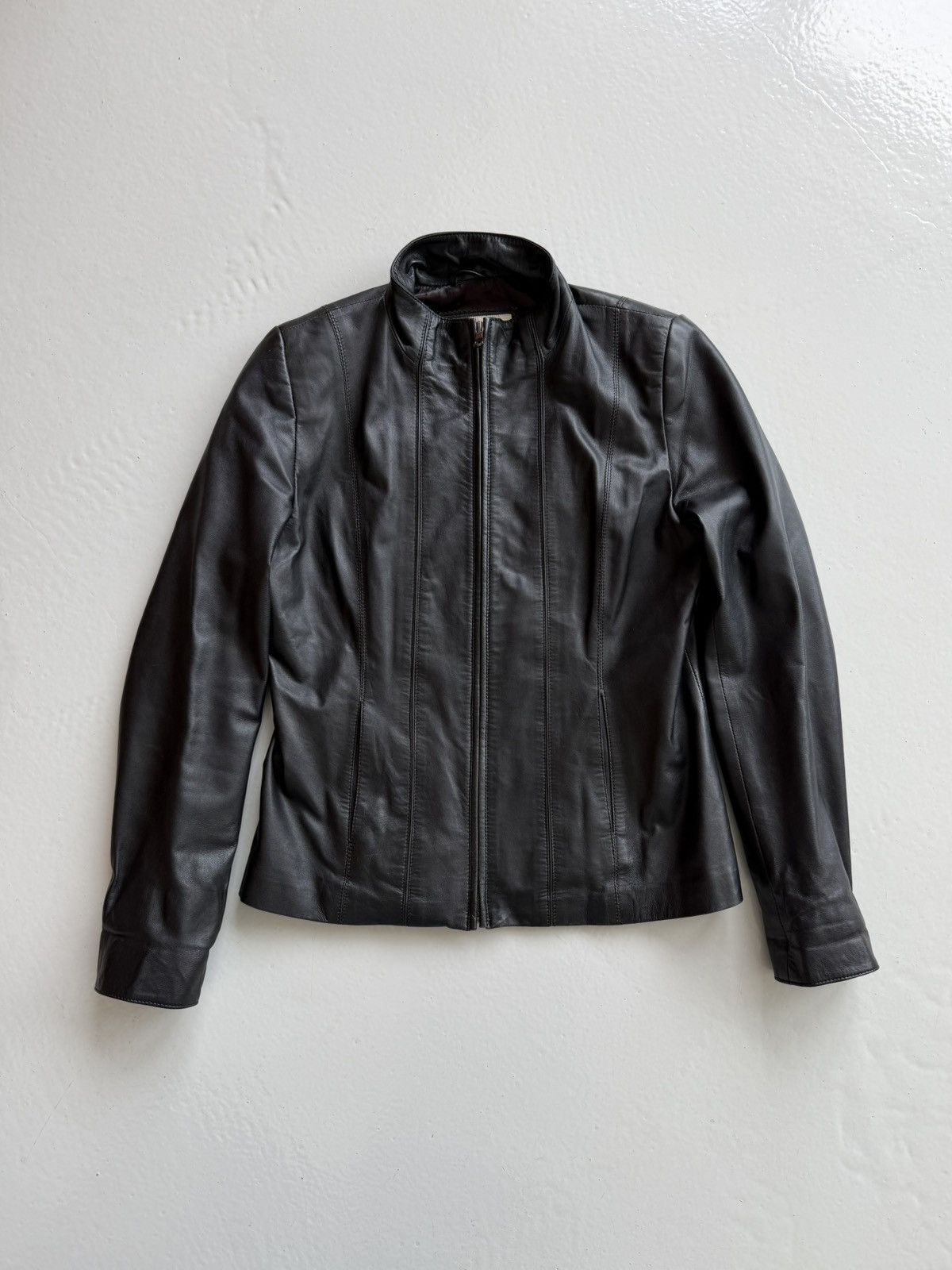 Vintage Archive y2k leather biker jacket Size M / US 6-8 / IT 42-44 - 1 Thumbnail