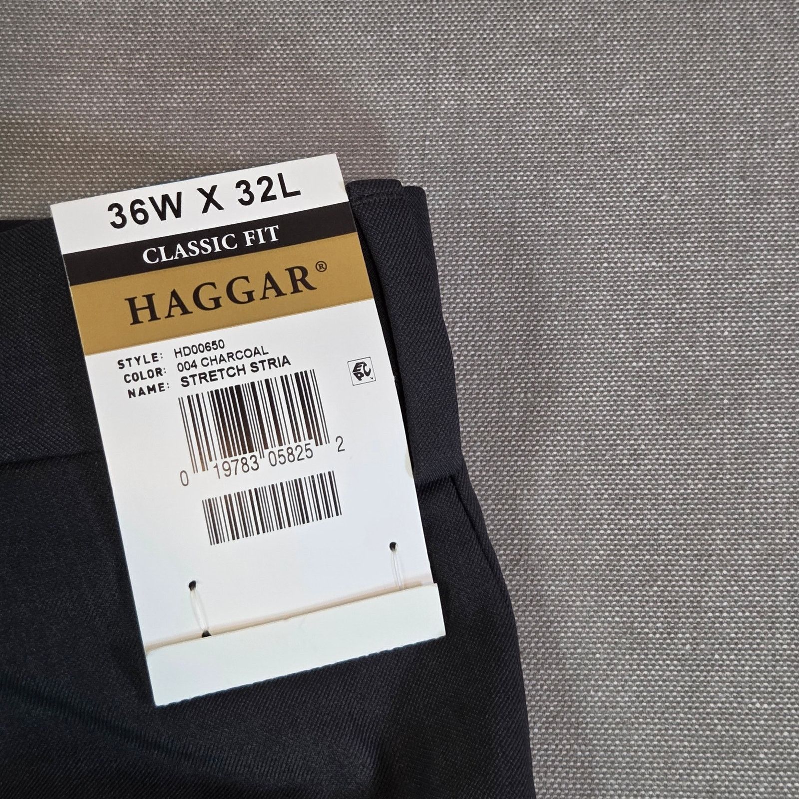 Haggar Haggar Premium Comfort Gray Pants 36x32 NWT Size US 36 / EU 52 - 15 Thumbnail