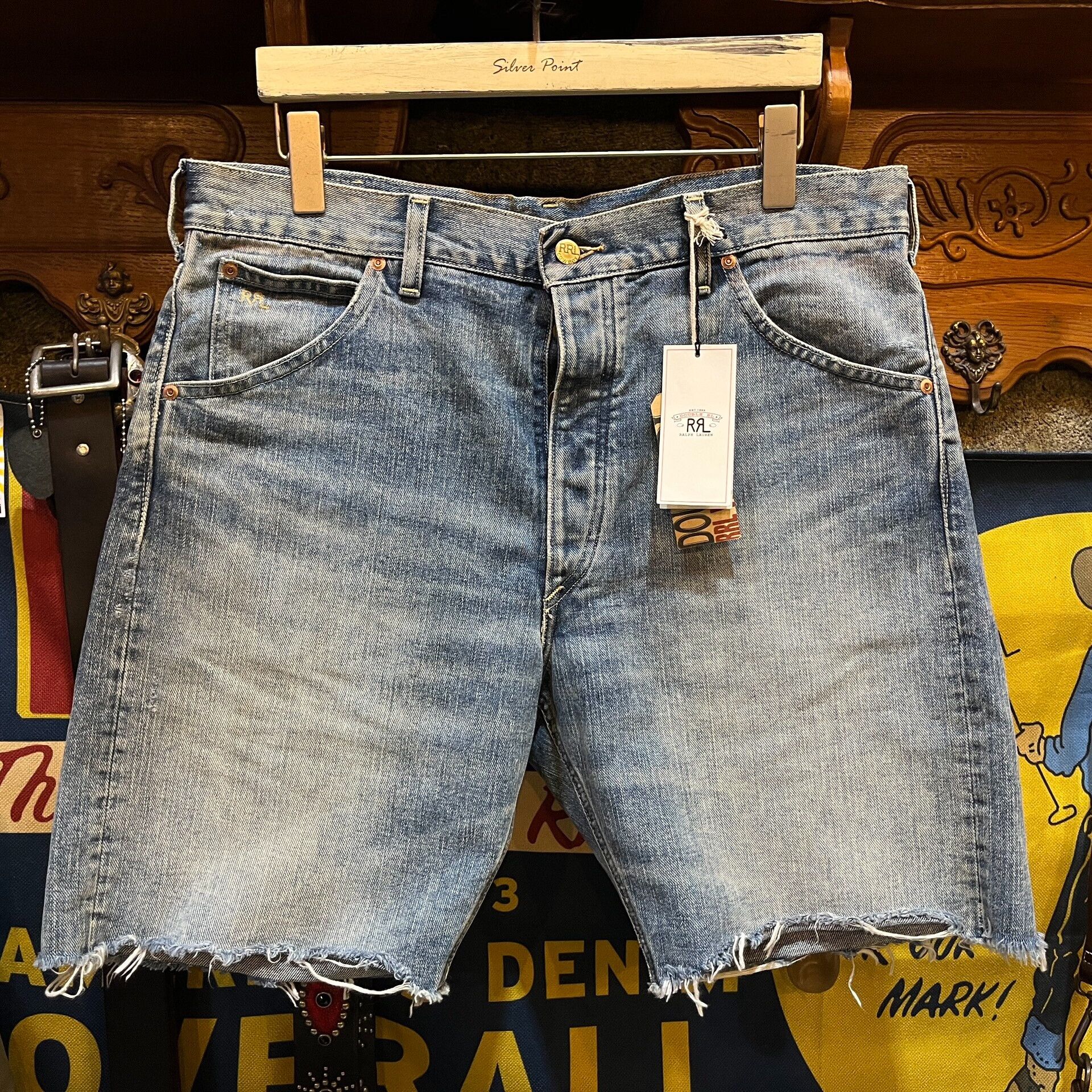RRL Ralph Lauren new rrl denim shorts by ralph lauren Size US 34 / EU 50 - 1 Thumbnail