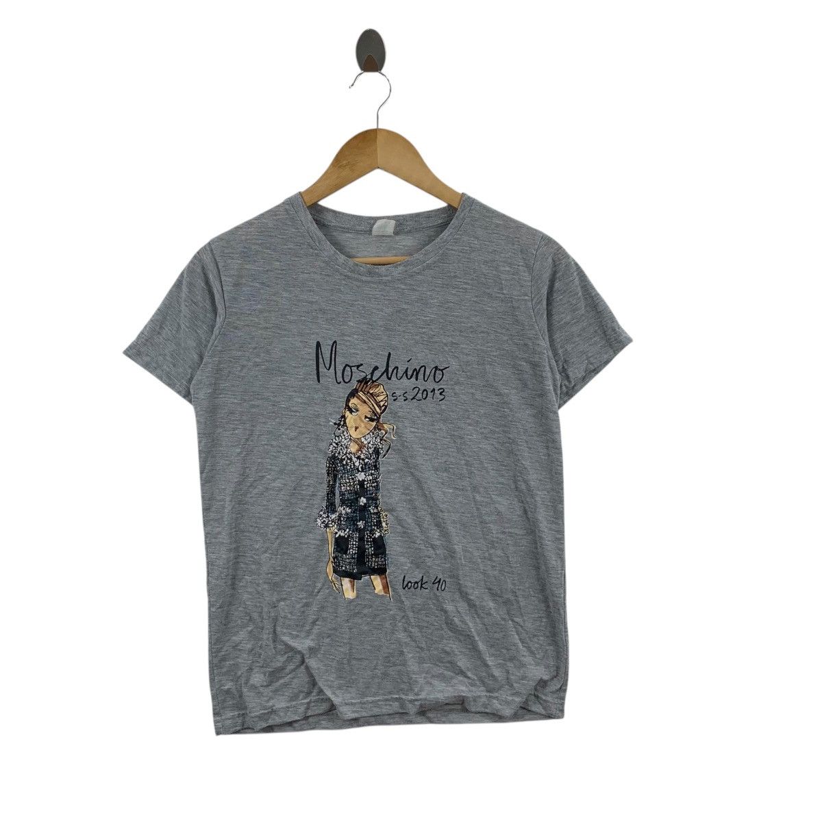 Moschino MOSCHINO x 25ANS 2013 Sprint Summer Tee Shirt Top Size S / US 4 / IT 40 - 3 Thumbnail