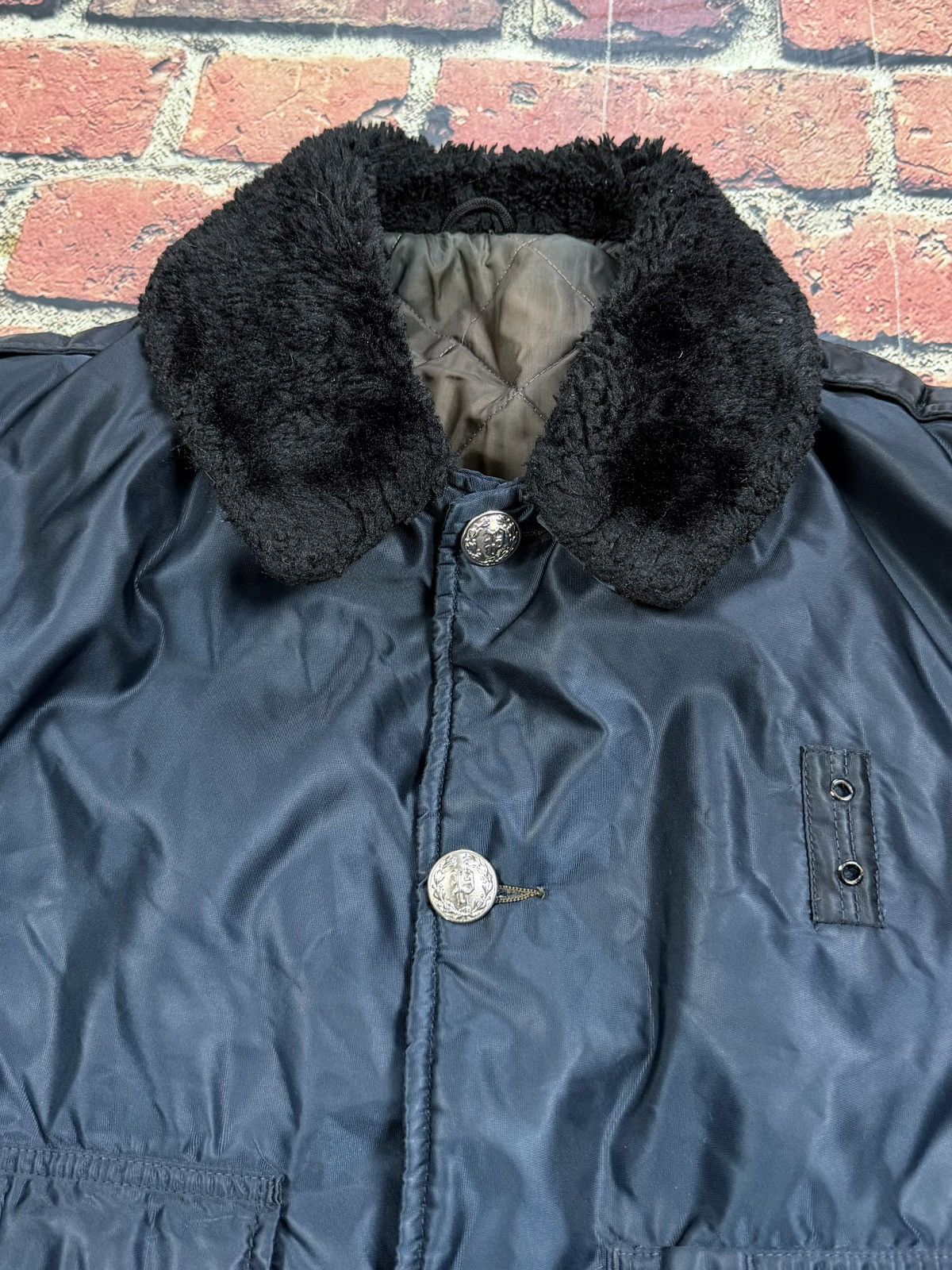 Other Vintage Gerber The Original Car-Duty Jacket Lined Fur Collar Size US L / EU 52-54 / 3 - 6 Thumbnail