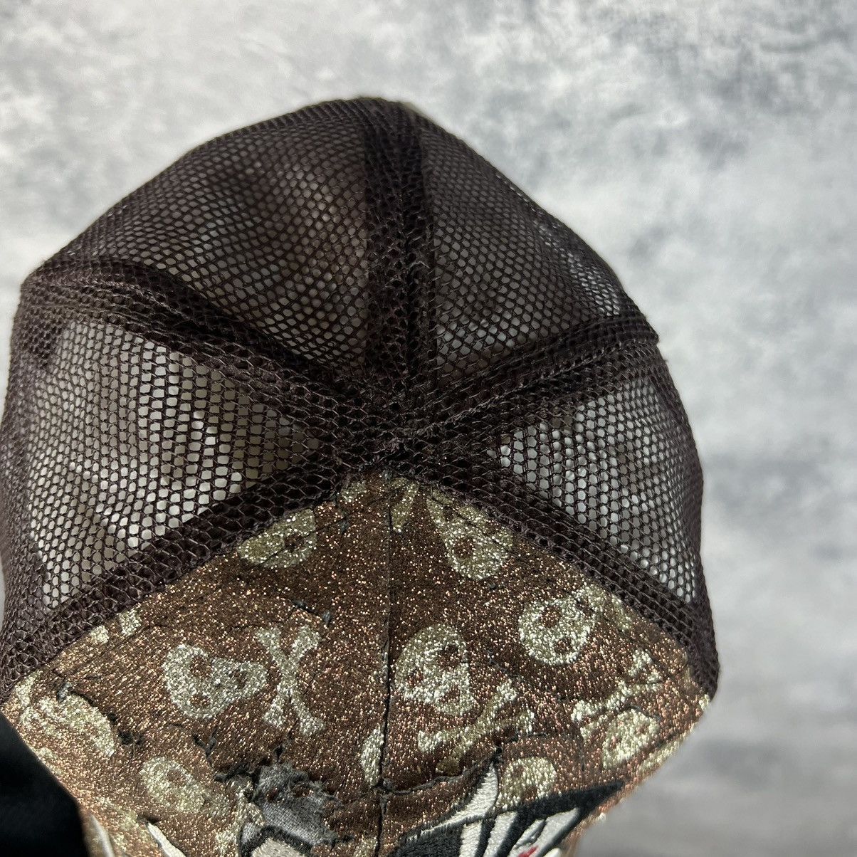 Ed Hardy Ed Hardy Christian Audigier Skull Vintage Cap Y2K Size ONE SIZE - 9 Thumbnail