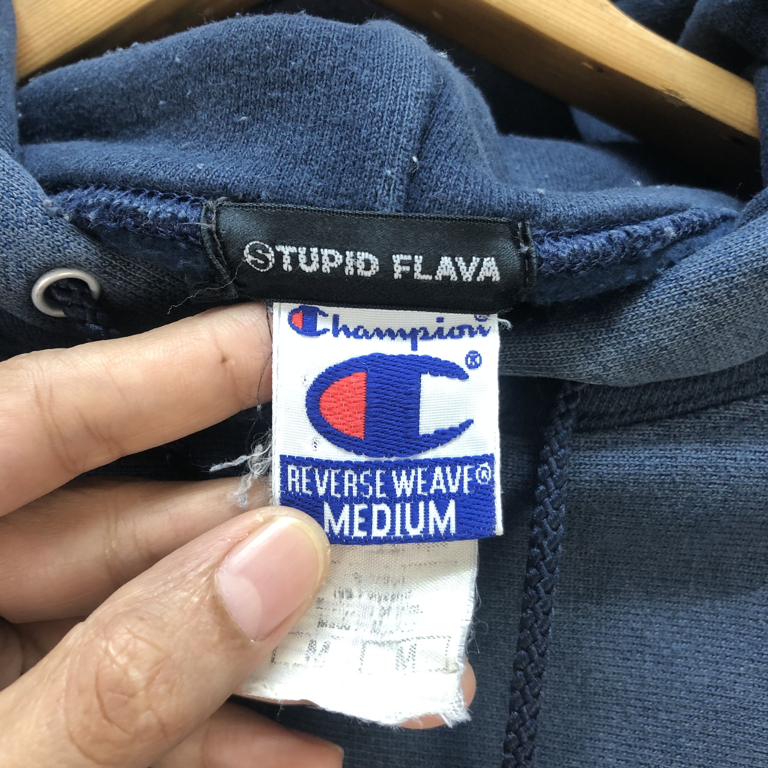 Champion RARE CHAMPION REVERSE WEAVE X STUPID FLAVA HOODIES #7417-144 Size US M / EU 48-50 / 2 - 8 Thumbnail