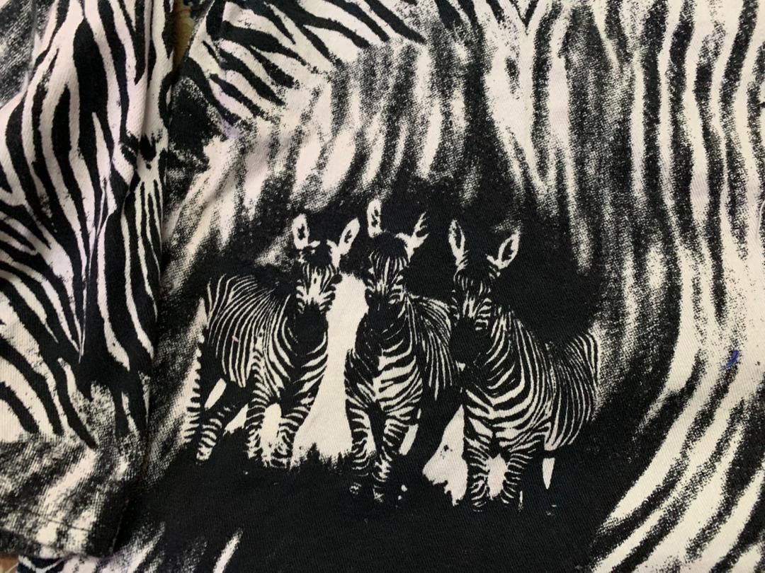 Art Comes First GIANCARLO FERRARI ZEBRA ART Size L / US 10 / IT 46 - 5 Thumbnail