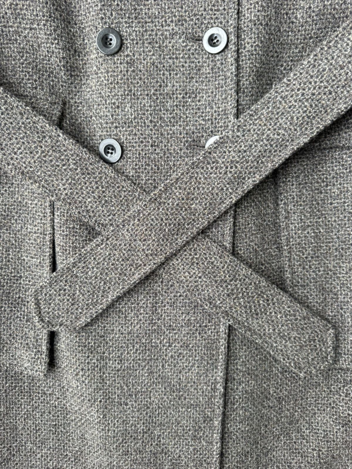 Balenciaga Balenciaga AW04 Double Breasted Belted Military Wool Coat Size US S / EU 44-46 / 1 - 9 Thumbnail