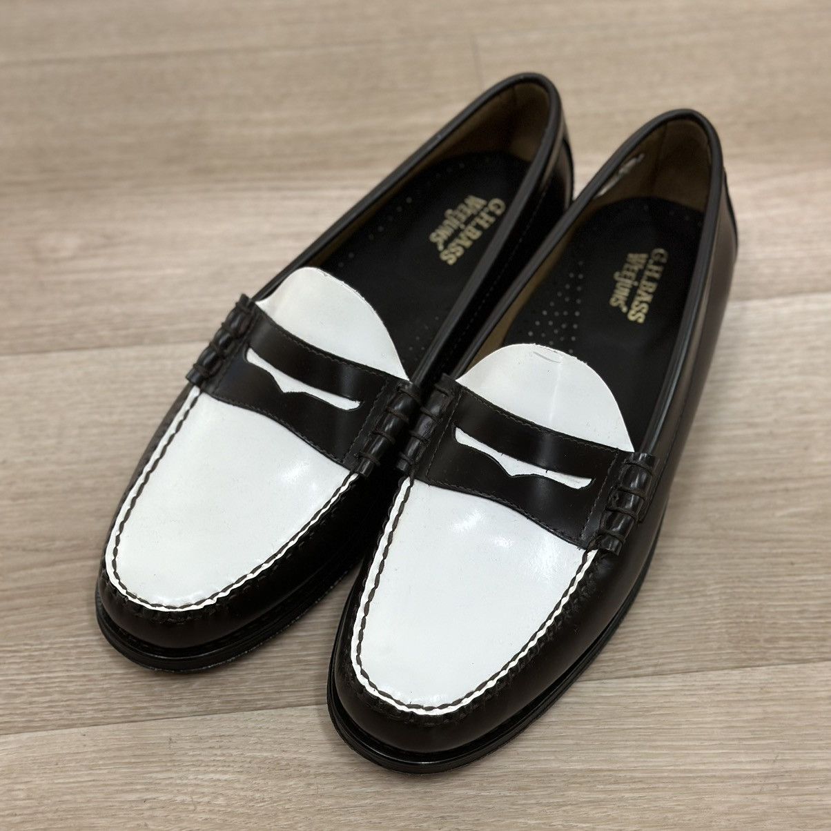 G.H. Bass & Co. GH BASS loafer brown/white Size US 9.5 / EU 42-43 - 1 Thumbnail