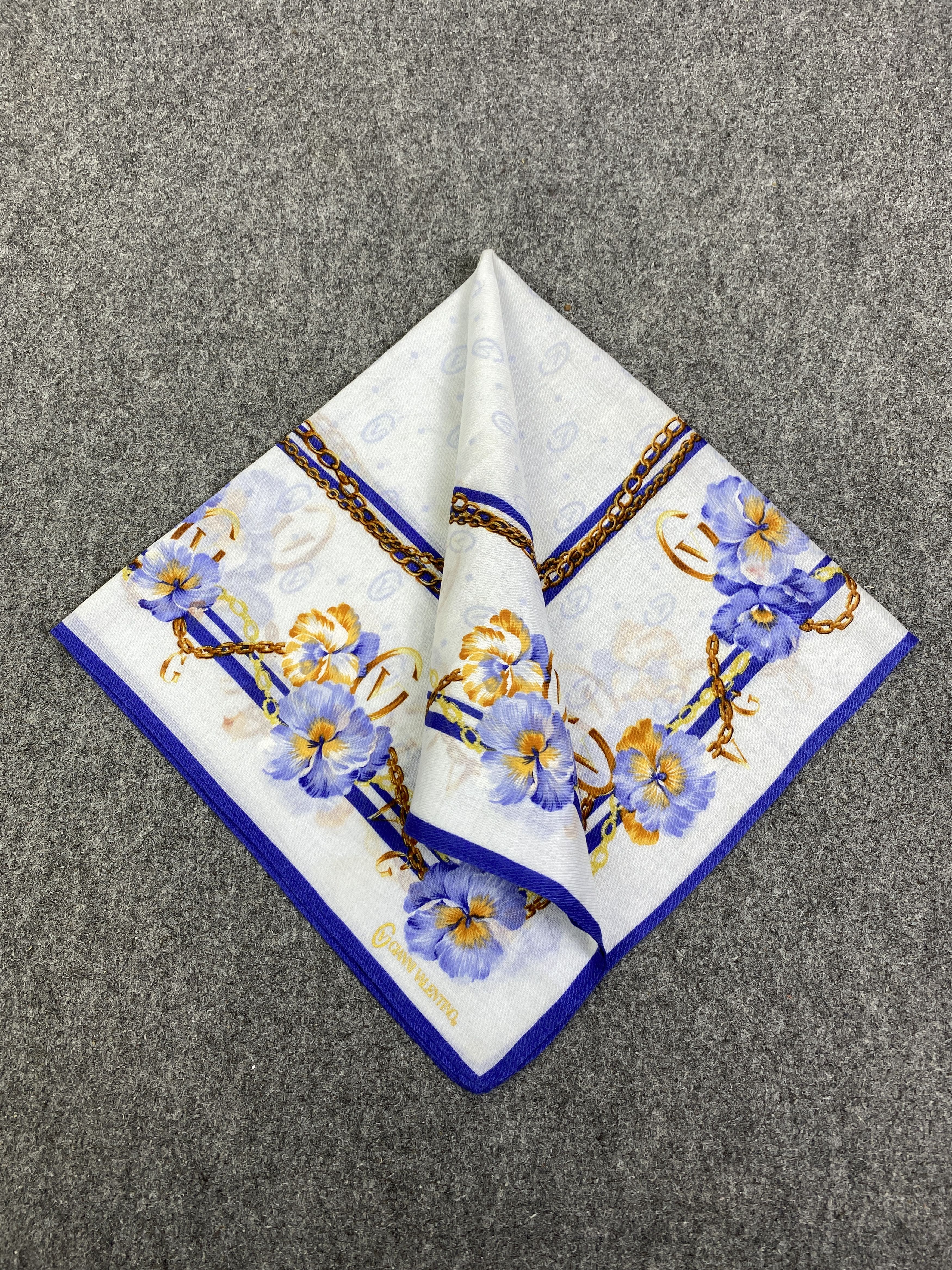Gianni Valentino Vintage Gianni Valentino Handkerchief / Neckerchief HKC1074 Size ONE SIZE - 3 Thumbnail