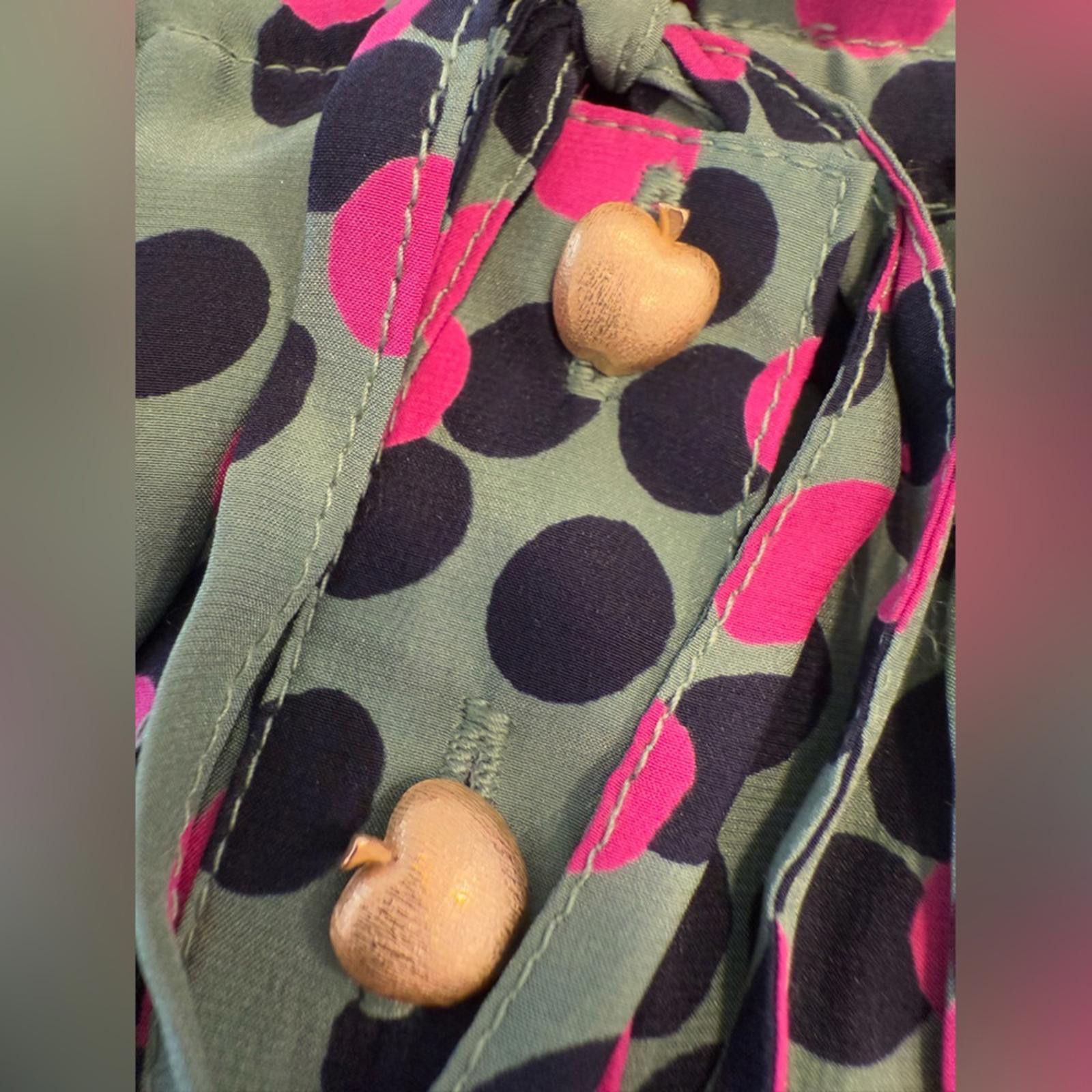 Juicy Couture Jeans Juicy Couture polka dot top Apple buttons SZ S/M Size M / US 6-8 / IT 42-44 - 3 Thumbnail