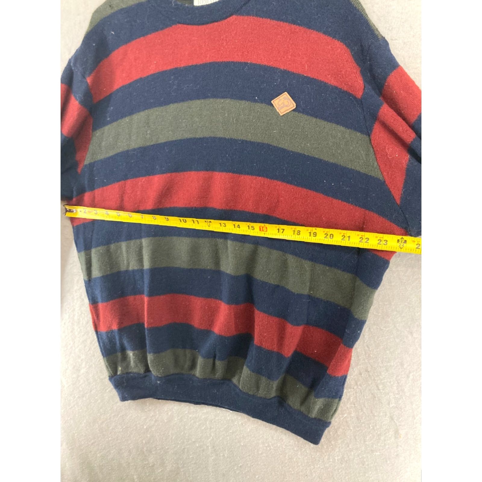 Vintage Toorallie Mens Sweater XL Striped Wool Australia Vintage Size US XL / EU 56 / 4 - 2 Thumbnail
