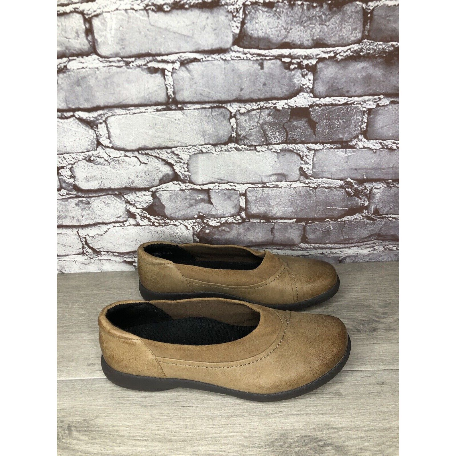 Other Abeo Pro Etta Pew1054 Walnut Brown Leather Casual Shoes Wome Size US 10 / IT 40 - 15 Thumbnail